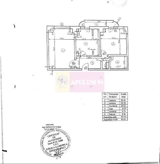 Vanzare apartament de 2 camere Calea Calarasilor- Matei Basarab