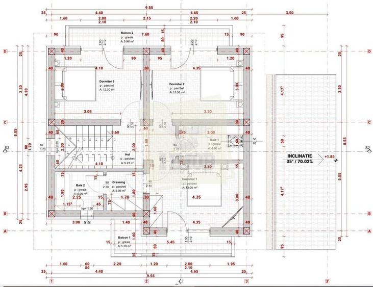 Casa cu 5 camere 3 bai si 504 mp teren in zona Selimbar