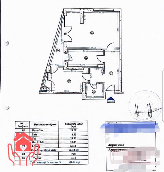 JANDARMERIEI-2 camere 80 mp utili, mobiier de calitate, imobil 2018, parcare! - 10