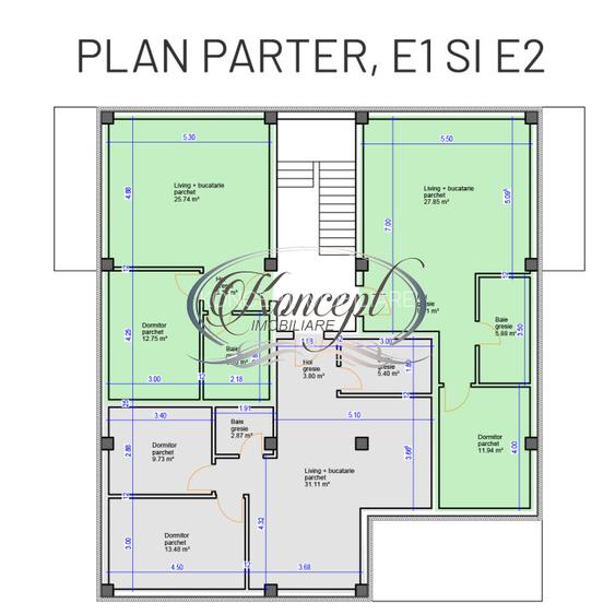 Penthouse pe str. Sub Cetate, TVA si finisaje incluse in pret - 6