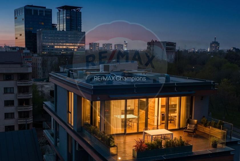 Penthouse exclusivist | Floreasca | singur pe etaj | vedere la lac - 3