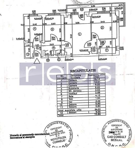 VANZARE APARTAMENT 3 CAMERE  TITAN | SECTOR 3 | - 10