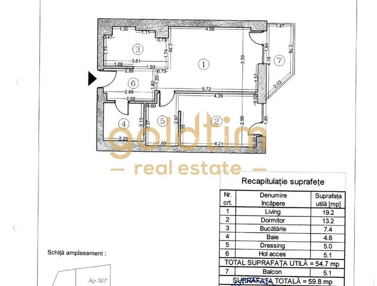 APARTAMENT NOU LUX/COMPLET MOBILAT SI UTILAT/VEDERE LIBERA/BANEASA - 19