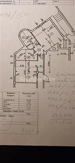Vanzare apartament 2 camere | Lascar Catargiu | 55mp utili | terasa | amenajat | - 7
