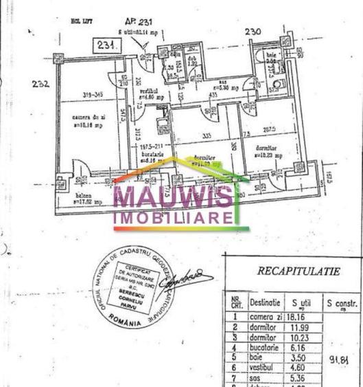 Vand apartament 3 camere - zona Parc Plumbuita - 12