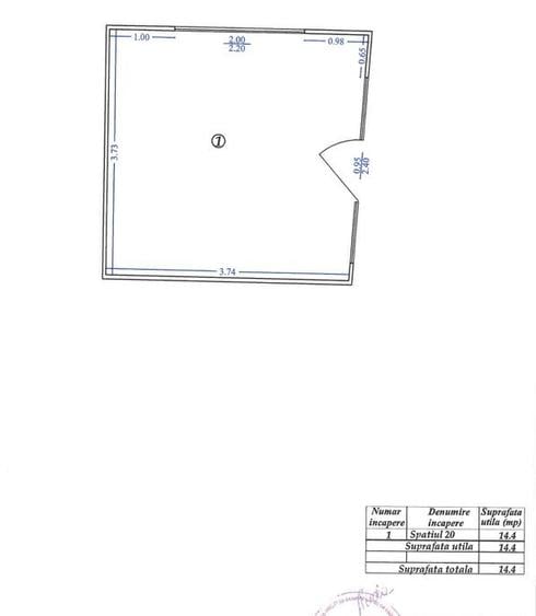 Spatiu comercial stradal | Piata Vitan | 14.4 mp | Vad pietonal | 2 vitrine - 4