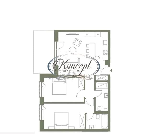 Apartament deosebit si cu panorama in ansamblul Era - 1
