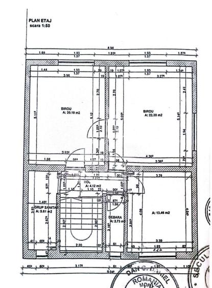 Casa cu 5 camere, de inchiriat, pentru  birouri. Girocului, Timisoara. - 16