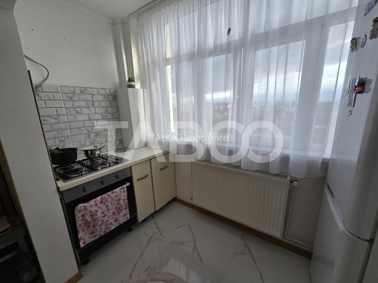 Apartament decomandat de vanzare mobilat pivnita Vasile Aaron Sibiu - 14