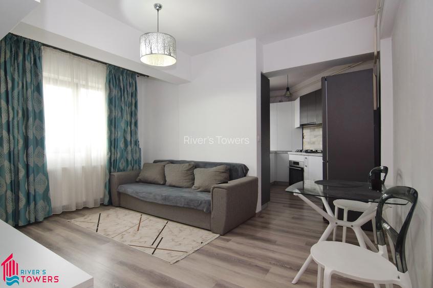RIVER,S TOWERS - Studio cu 2 camere, de 45 mp utili + balcon tip terasa de 5mp - 7