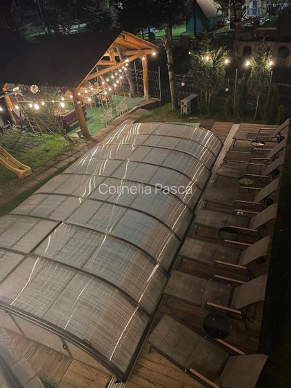 Casă de vacanță cu  piscină și jacuzzi de vânzare 348 mp+831 mp teren  - 10