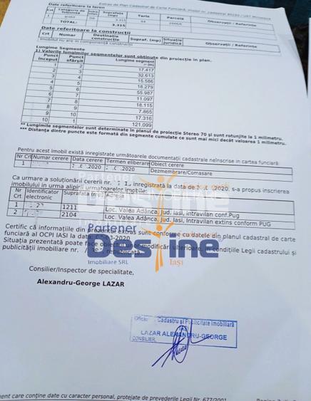 Teren Intravilan 3300 mp Tudor Neculai - CUG, Utilități, Deschidere Stradală - 9