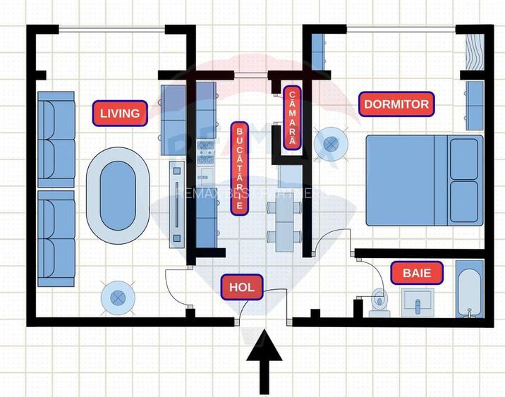 Apartament 2 camere decomandat - Str. Observatorului - 10