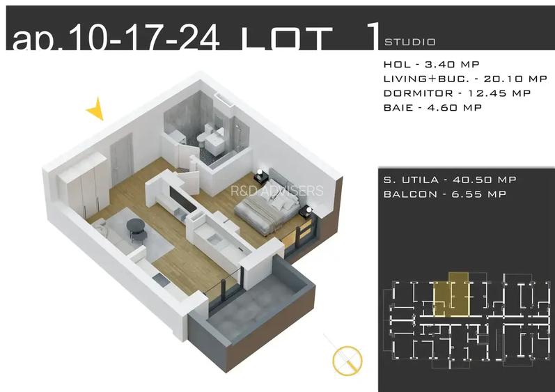 Apartament 2 camere decomandat Theodor Pallady metrou Nicolae Teclu - 4