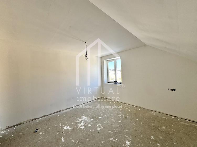 Casa cu 4 camere, 126mp utili, 200mp teren, toate utilitatile