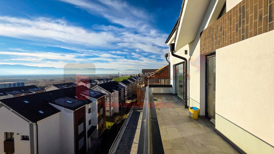 Penthouse NOU pe 2 nivele, Panoramic, DaVinci Residence, 90mp |VIDEO - 16