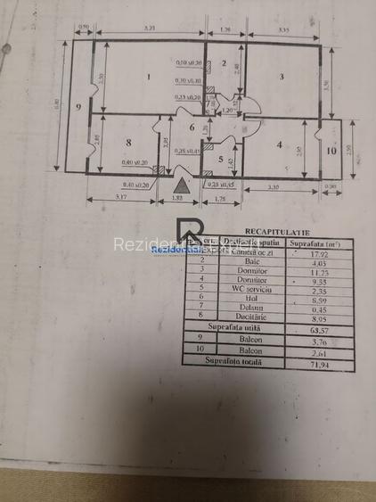Vând  3 camere Basarabia -Arena Nationala - 3