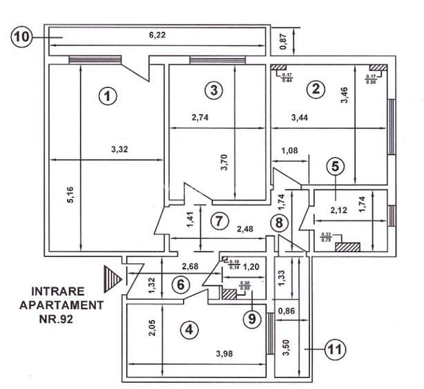 Proprietar | 3 camere decomandat | Petre Ispirescu | 2 balcoane | Bloc anvelopat - 10