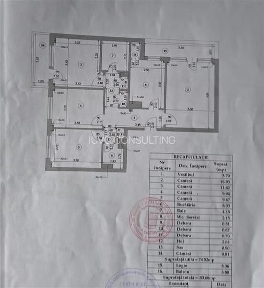 Apartament 4 camere Decomandat Sos. Berceni - 9
