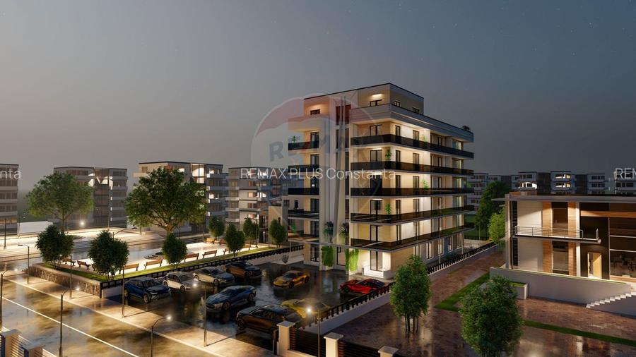 de vanzare, Apartament 2 camere si terasa, zona Lidl, Mamaia Nord - 2