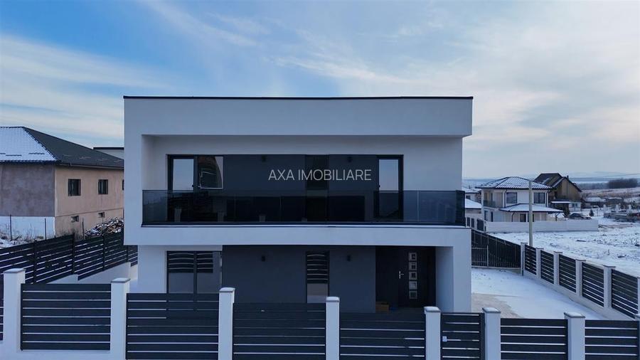 Casa moderna Miroslava,S.u.130 mp,4 camere,2 bai,Incalz pard,0% Comision - 2