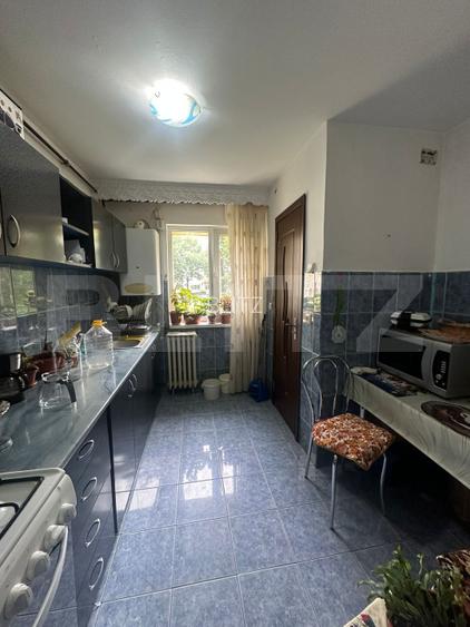 Apartament 3 camere, 64 mp, Manastur, parter, logie, bloc izolat termic  - 5
