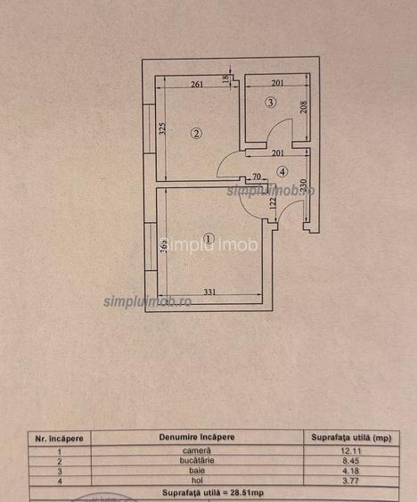 Garsoniera 1 Decembrie Utilata Mobilata - 9