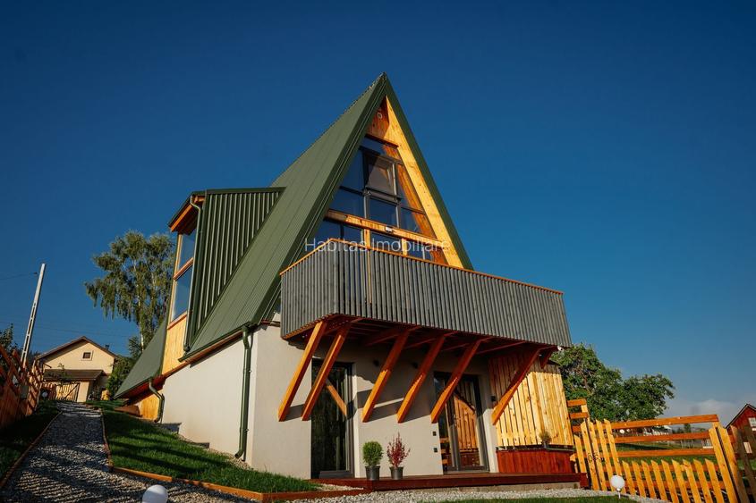 Afacere la cheie in Vatra Dornei, 2 cabane tip A Frame! - 2