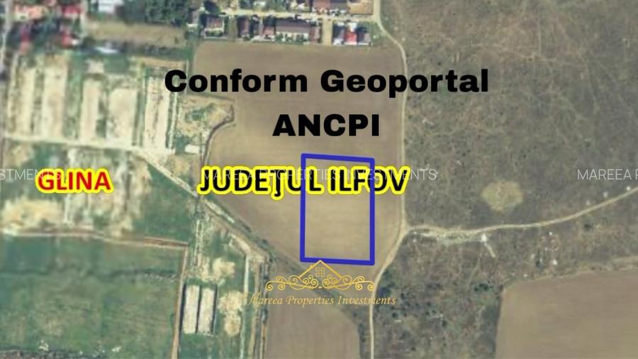 Teren intravilan Glina, investiție, posibilitate de parcelare - 2