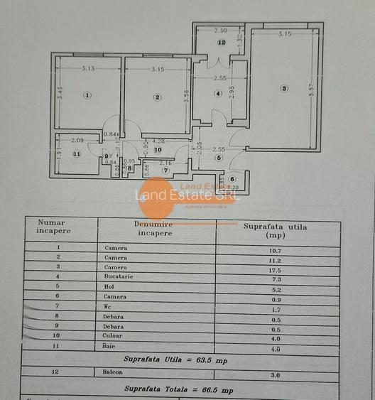 3 Camere 12 minute de Metrou Crangasi (Centrala Proprie) - 4