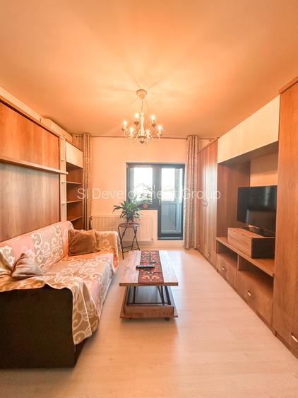 Garsoniera | Mobilata & Utilata - Decomandat - Bloc 2024 - Berceni - 0% - 2