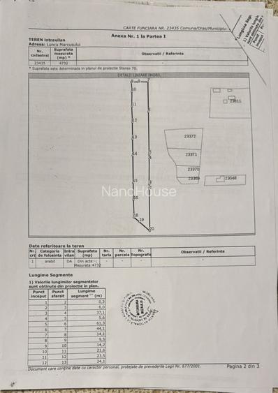 Teren intravilan 4732 mp de vânzare în Lunca Marcusului – acces asfalt - 7