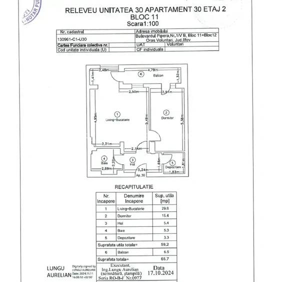 Apartament 2 camere | Mobilat&utilat | Ivory Residence | Proprietar - 12