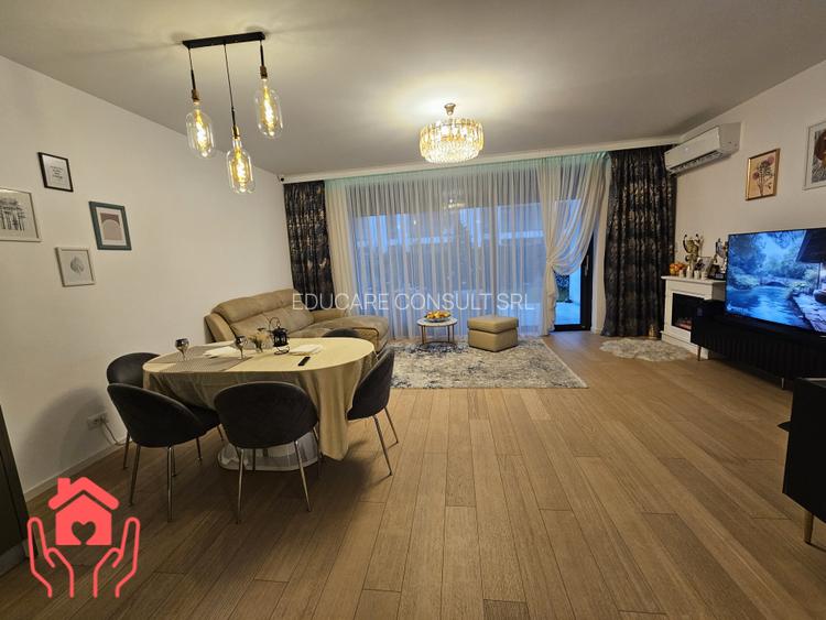 Baneasa Shopping City-3 camere cu gradina 60 mp, complex securizat, loc de joaca - 42