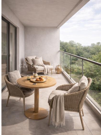 Apartament 2 camere, bine proporționat, cu balcon mare și lumină naturală - 13