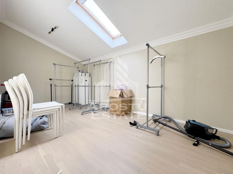 Penthouse 4 camere de vanzare, 2 bai complet mobilat si utilat - Giroc - 46