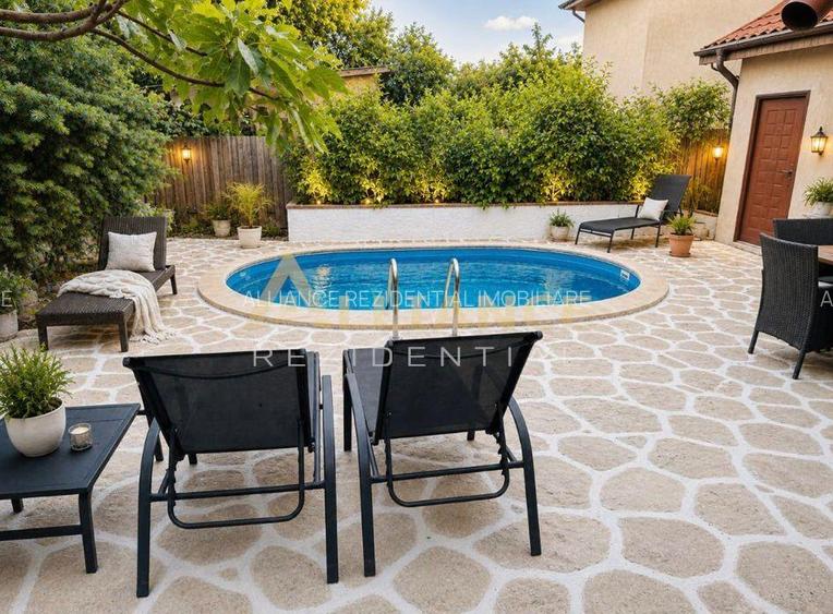 Casa individuala premium cu piscina, panouri fotovoltaice si curte amenajata – B - 21