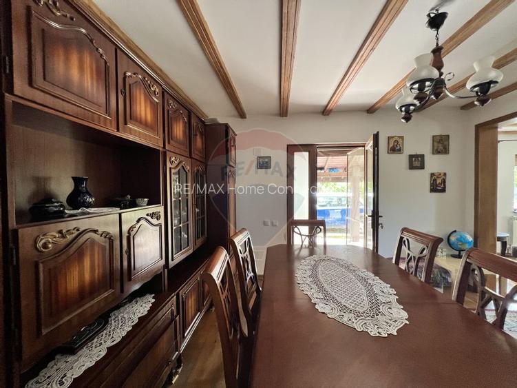 Casă de lemn cu teren generos de 1312 mp de vânzare în Fundulea - 10