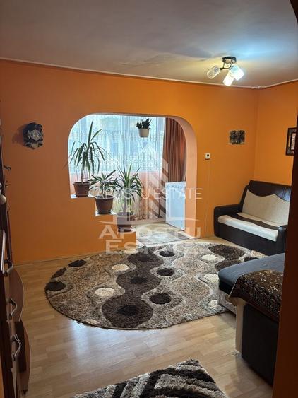 Apartament 1 camera, decomandat, etaj intermediar,centrala Buziașului - 2