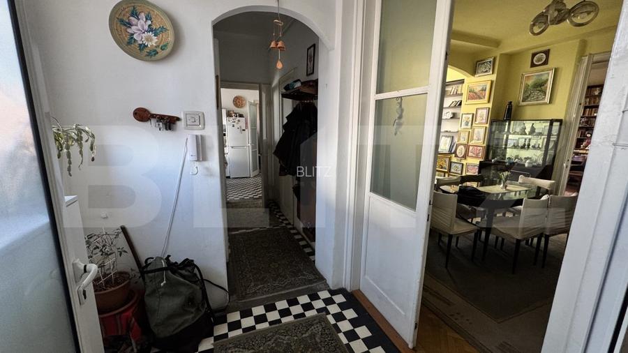 Apartament cu 3 camere, 73 mp utili + 67 mp curte, zona Bd. 21 Decembrie - 5