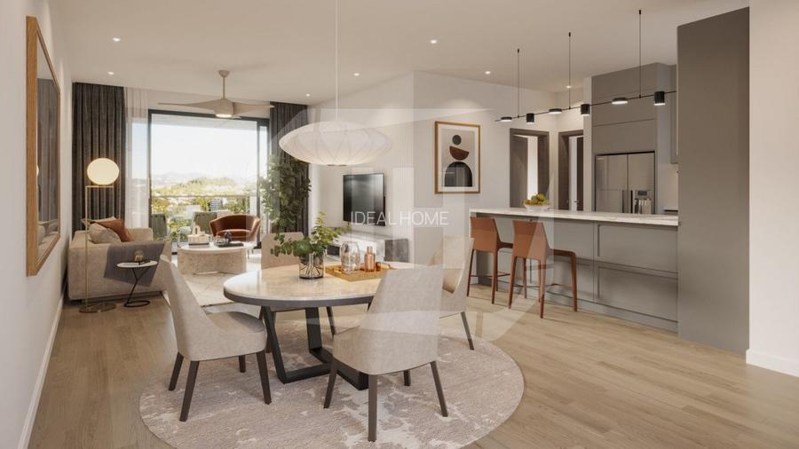 Apartament de 3 camere, 2 bai, terasa, finisat, bloc nou in zona Iulius Mall - 2