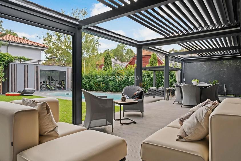 Vila premium 6 camere, ultrafinisata, cu piscină|Pipera-Iancu Nicolae - 17