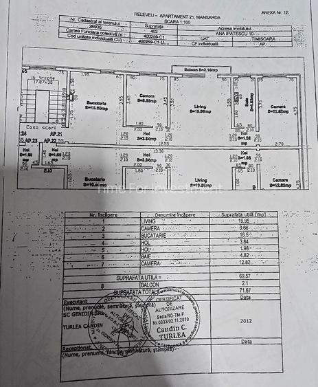 Apartament 3 Camere, Zona Dambovita, Mobilat si Utilat Complet, 3 Dormitoare - 12