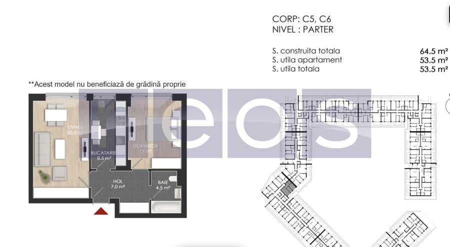 VANZARE 2 CAMERE | STRAULESTI | PISCINA PRIVATA A COMPLEXULUI - 1