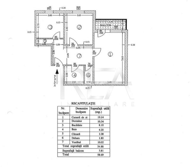 2 camere, Iancului, decomandat, an 1979,centrala, inst. schimb.,metrou - 11