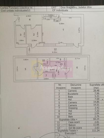 Duplex 3 camere cu scara interioara Bragadiru - Smardan-Libertatii. - 3