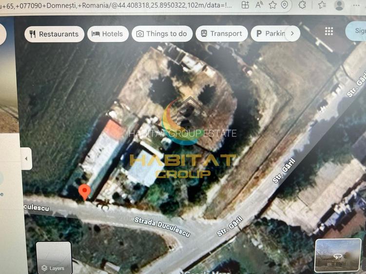 Domnesti, Teren 500 Mp Intravilan Ideal Constructii Case! - 2