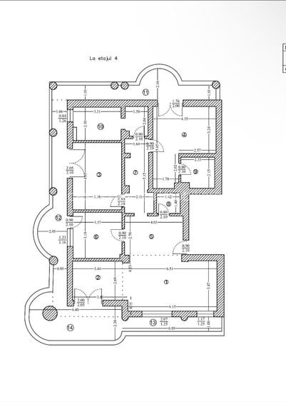 Apartament 3 camere 175 mp -Bd. Primaverii/ Str. Maxim Gorki - 9