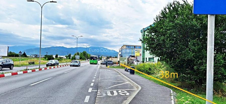 Teren in zona comerciala, 7100mp pe Calea Feldioarei (DN13) - 2