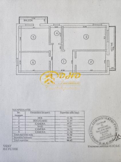 Apartament 3 camere Frumoasa - 2